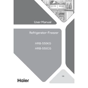 Haier HRB-550CG manual cover