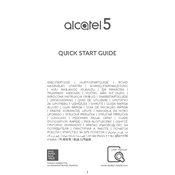 Alcatel 5086D 5 manual cover