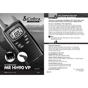 Cobra MR HH90 VP manual cover