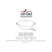 All Clad 910002134202 7Qt Electric Skillet manual cover