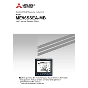 Mitsubishi Electric ME96SSEA MB manual cover