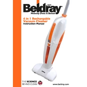 Beldray BEL0386 4 in 1 Rechargable Vacuum Cleaner manual cover