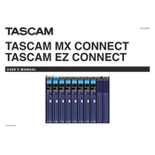 Tascam Tascam MX Connect manual cover