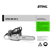 Stihl MS 361 C manual cover