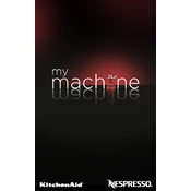 Nespresso KitchenAid KES0503 KES0504