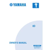 Yamaha 8MSHD manual cover