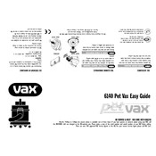 Vax 6140T, 6140 manual cover