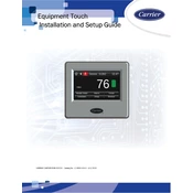 Carrier EQT1-4-CAR manual cover