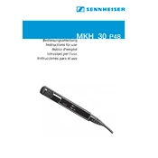 Sennheiser MKH 30-P48 manual cover