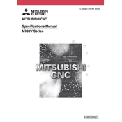 Mitsubishi Electric CNC M700V Series manual cover