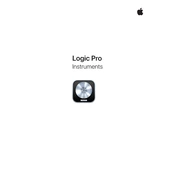 Apple Logic Pro Instruments manual cover