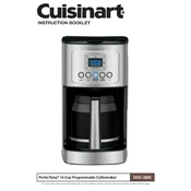 Cuisinart DCC-3200MB manual cover