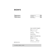 Sony KDL-32R420B manual cover