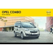 Opel Combo 2014 manual cover