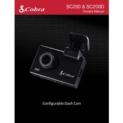 Cobra SC200D manual cover