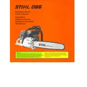 Stihl 066 manual cover