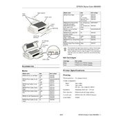 Epson Stylus Color 8³ (eight cubed) manual cover