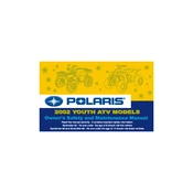 Polaris 2002 Youth ATV Models manual cover