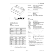 Epson LX-300 manual cover