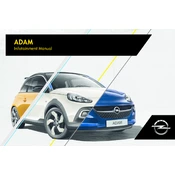 Opel Adam 2017.5 manual cover