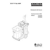 Karcher ECO T11 Bp Liner 1.013-101.0 manual cover