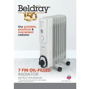 Beldray EH0564WK 7 Fin Oil-Filled Radiator manual cover