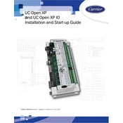 Carrier UC Open XP manual cover