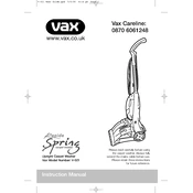 Vax V-021 manual cover