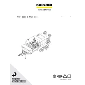 Karcher TRK-3500 1.103-806.0 manual cover