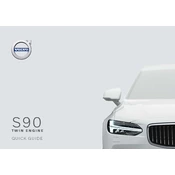 Volvo S90 2020 Twin Engine manual cover