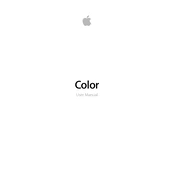 Apple Color 1.5 manual cover