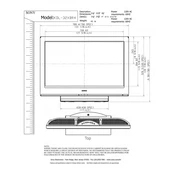 Sony KDL-32XBR4 manual cover