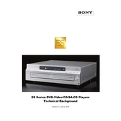 Sony DVP-NS999ES manual cover