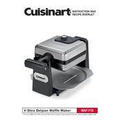 Cuisinart WAF-F15 manual cover