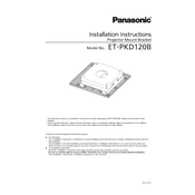 Panasonic ET-PKD120B manual cover