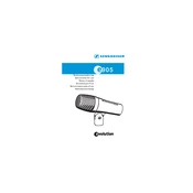 Sennheiser E 905 manual cover