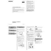 Sony KDL-40VL130 manual cover