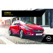 Opel Corsa 2017 manual cover