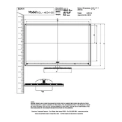 Sony KDL-46Z4100 manual cover