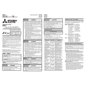 Mitsubishi Electric FX3UC D,DS, DSS Series manual cover