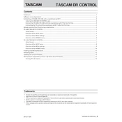 Tascam Tascam DR Connect manual cover