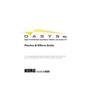 KORG OASYS PCI manual cover