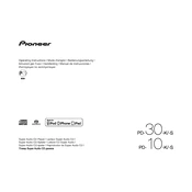 Pioneer PD-10-K -S manual cover