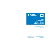 Yamaha VX110 Sport, VX110 Deluxe Waverunner 2005 manual cover