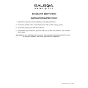 Balboa Decorative Escutcheon manual cover