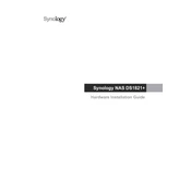 Synology DS1821+ manual cover