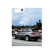 BMW X5 3.0si SAV X5 Series 2007 manual cover