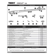 Thule Circuit 526 manual cover