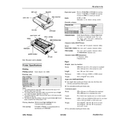 Epson FX-870 manual cover