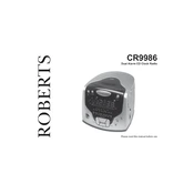 Roberts CR9986 CD Cube Analogue 2016 manual cover